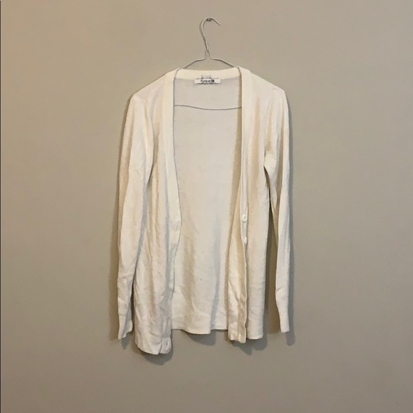White cardigan - Picture 1 of 3